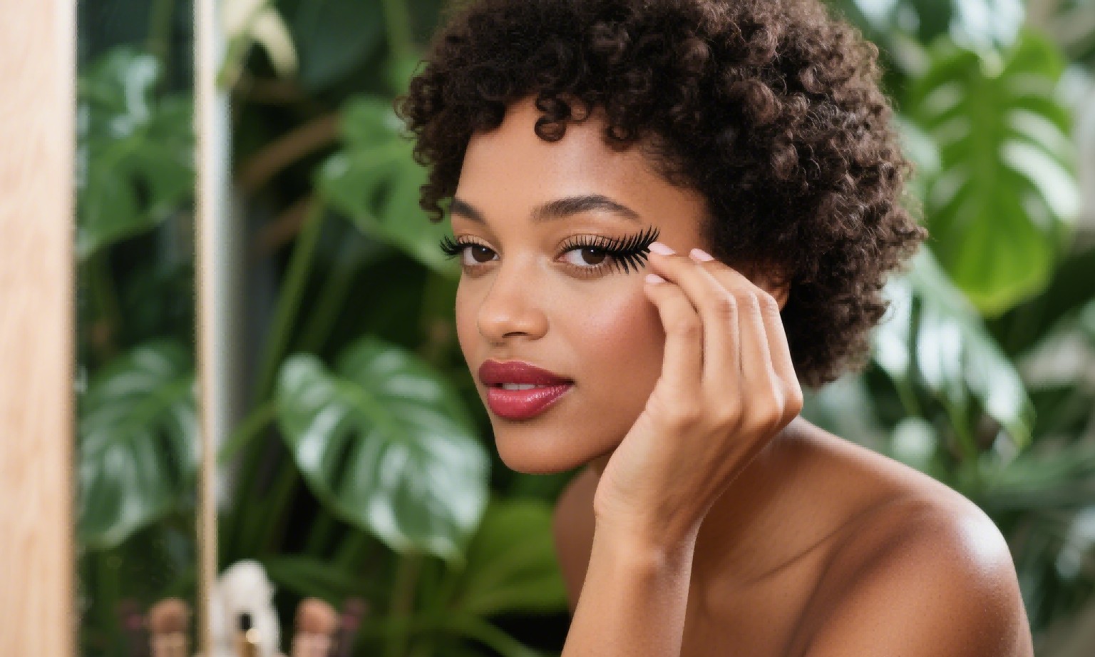 False Eyelashes for Almond Eyes: Balancing Length and Volume